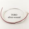 Double Bass E heavy, silver wound by Toro
