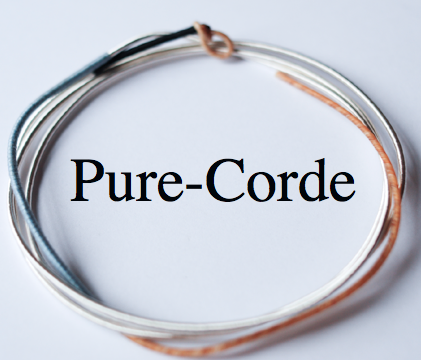 Pure Corde Darmsaiten silber umsponnen, silver wound gut strings by Pure Corde